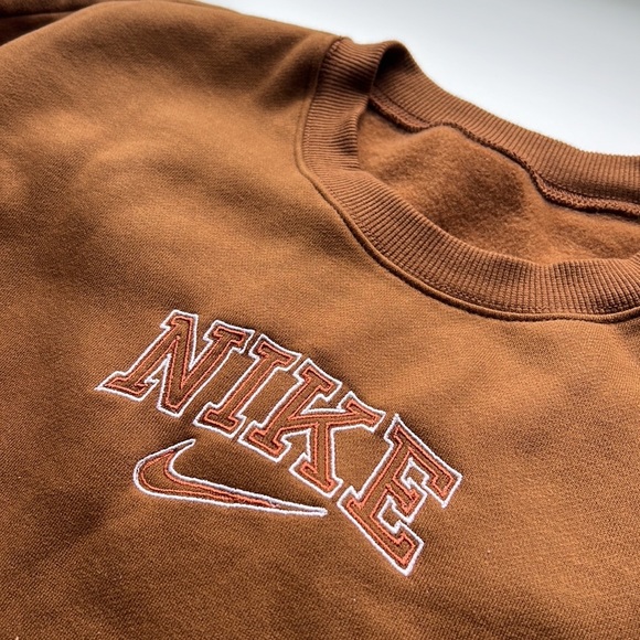 Sweaters - Embroidered Nike crewneck